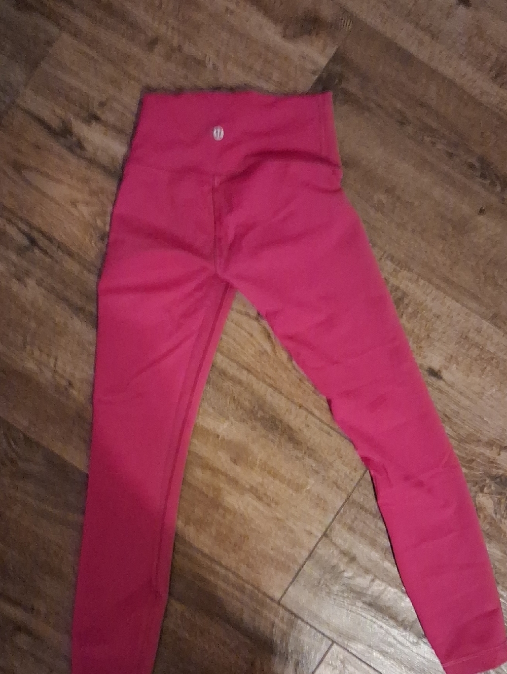 Women High-Waist Pink Active Leggings